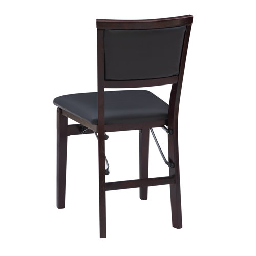 Red Barrel Studio® Busse Vinyl Padded Banquet Folding Chair Folding